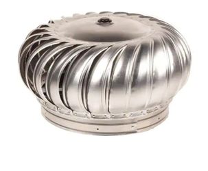 14 in. Aluminum Internally Braced Turbine Head in Mill