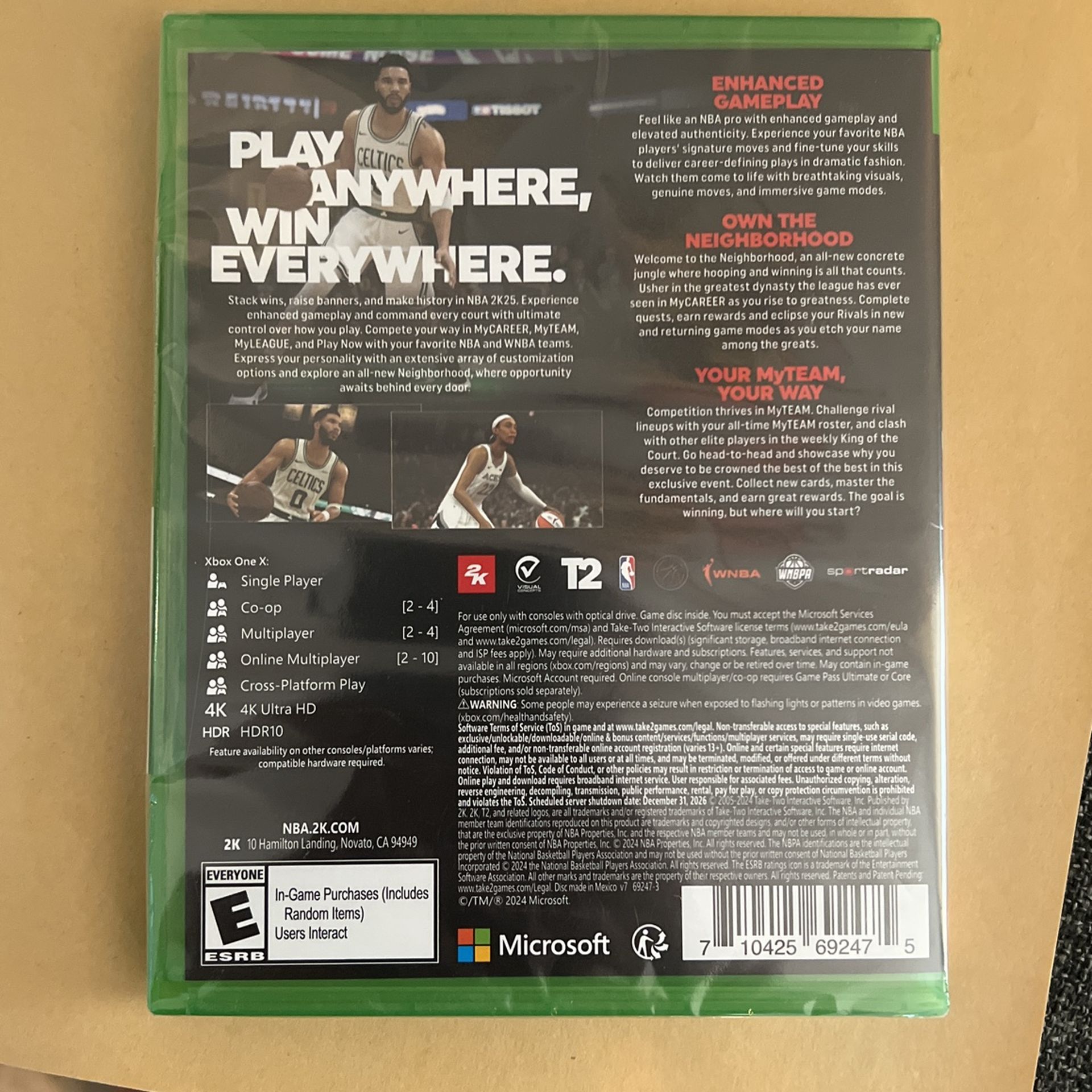 2k25 For Xbox One