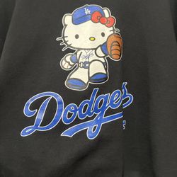 Hello Kitty Dodger Sweater Size Large 