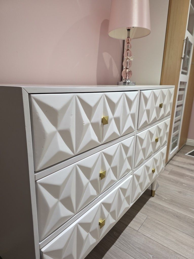 white mid century dresser Anmytek Mid-Century Modern 3-Drawer for Bedroom Wood Chest of Drawers - On Sale - Bed Bath & Beyond Featuring two Mid Century Modern White Oak