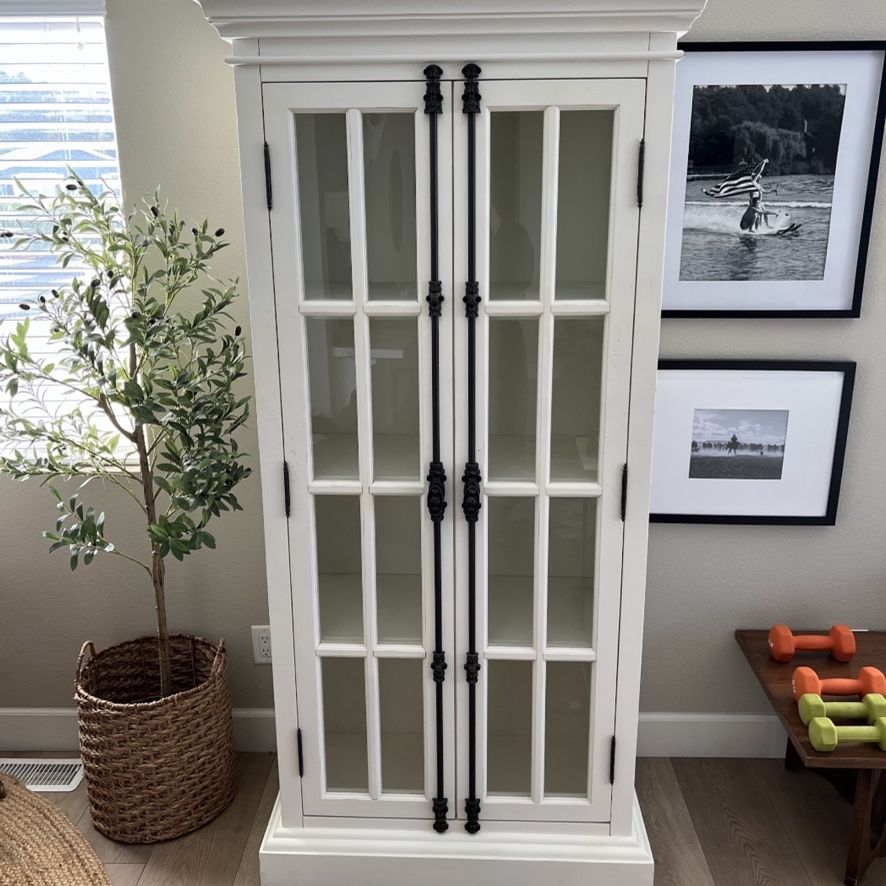 Restoration Hardware Display Cabinet