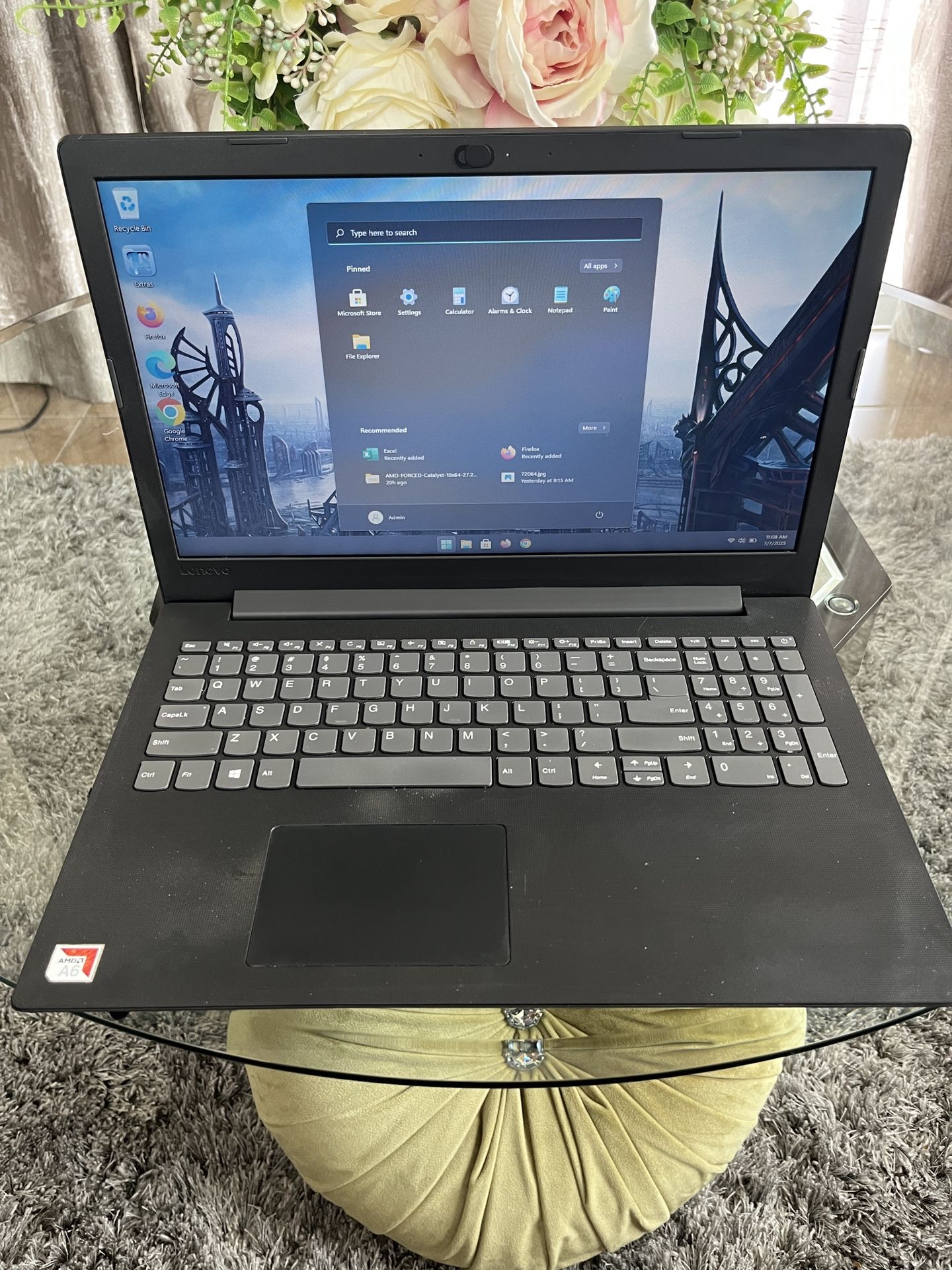 Lenovo IdeaPad 130 Laptop 15.6” AMD A6 8GB RAM 500GB HDD Windows 11 and Office - $99