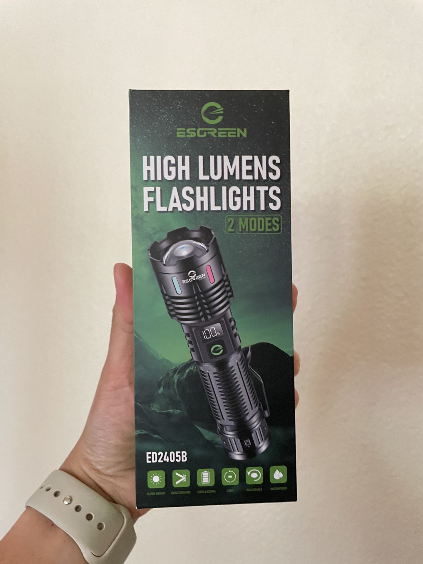 Rechargeable Flashlights High Lumens