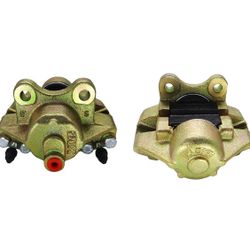 Front Brake Calipers 2Pcs Set Left & Right With Pads Compatible