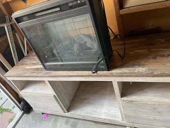 Entretenimiento Con Chimenea Eléctrica