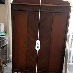 Oak Armoire- Early 1900’s