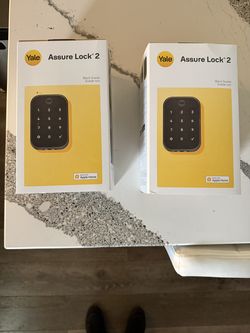2 New Yale Assure Lock 2 Touchscreen Smart Deadbolts