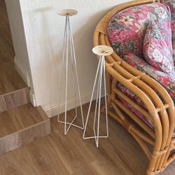UNIQUE LARGE CANDLE HOLDERS