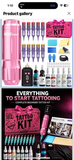 Samonay Complete Beginner Tattoo Kit
