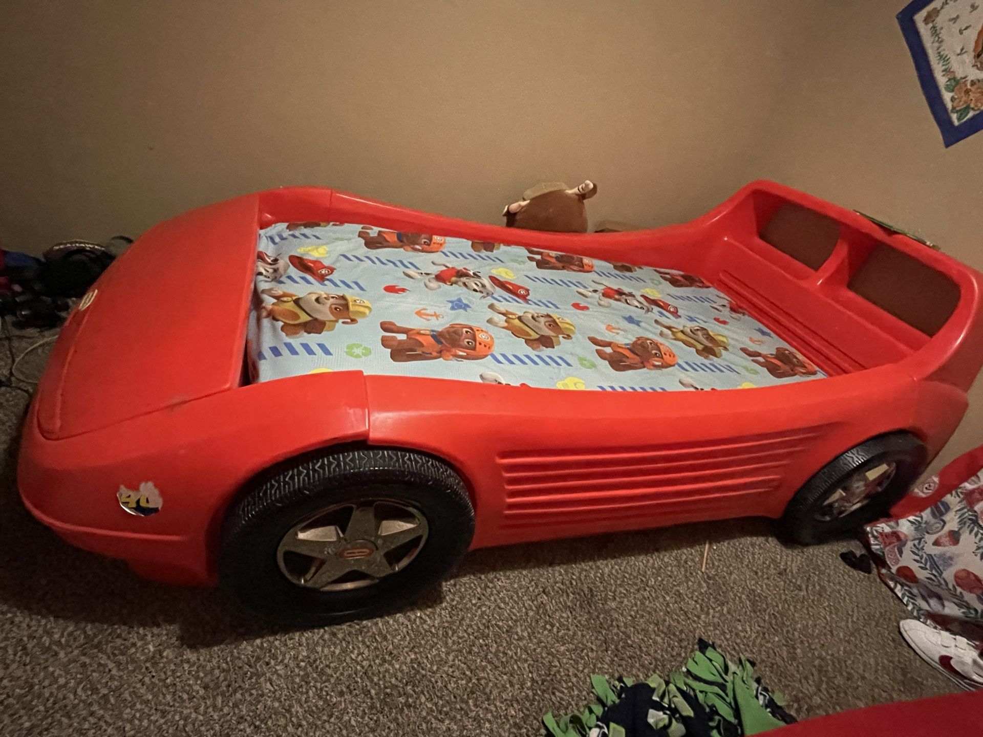 Kids Car Bed Twin with storage