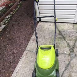 St Joe Electric Lawn Mower With Bag