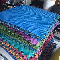 Colorful Playmats Double Layered - 2.5ftx2.5ft