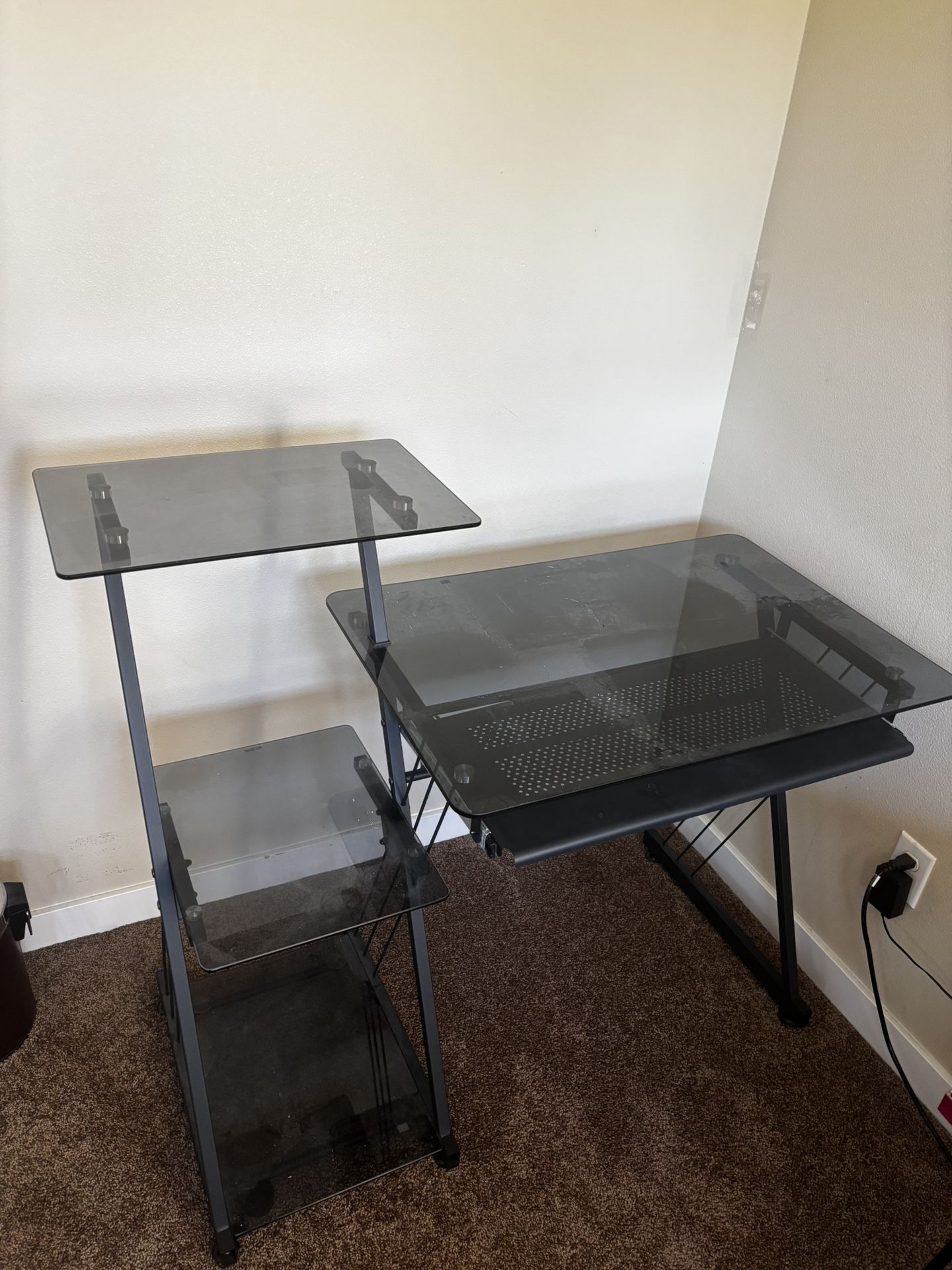 Glass Desk
