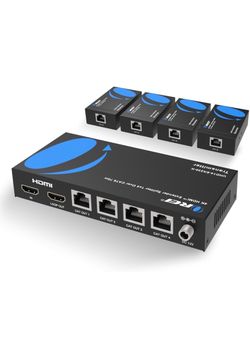OREI UHD14-EX230-K 4K HDMI Extender Splitter 1x4 Over CAT6