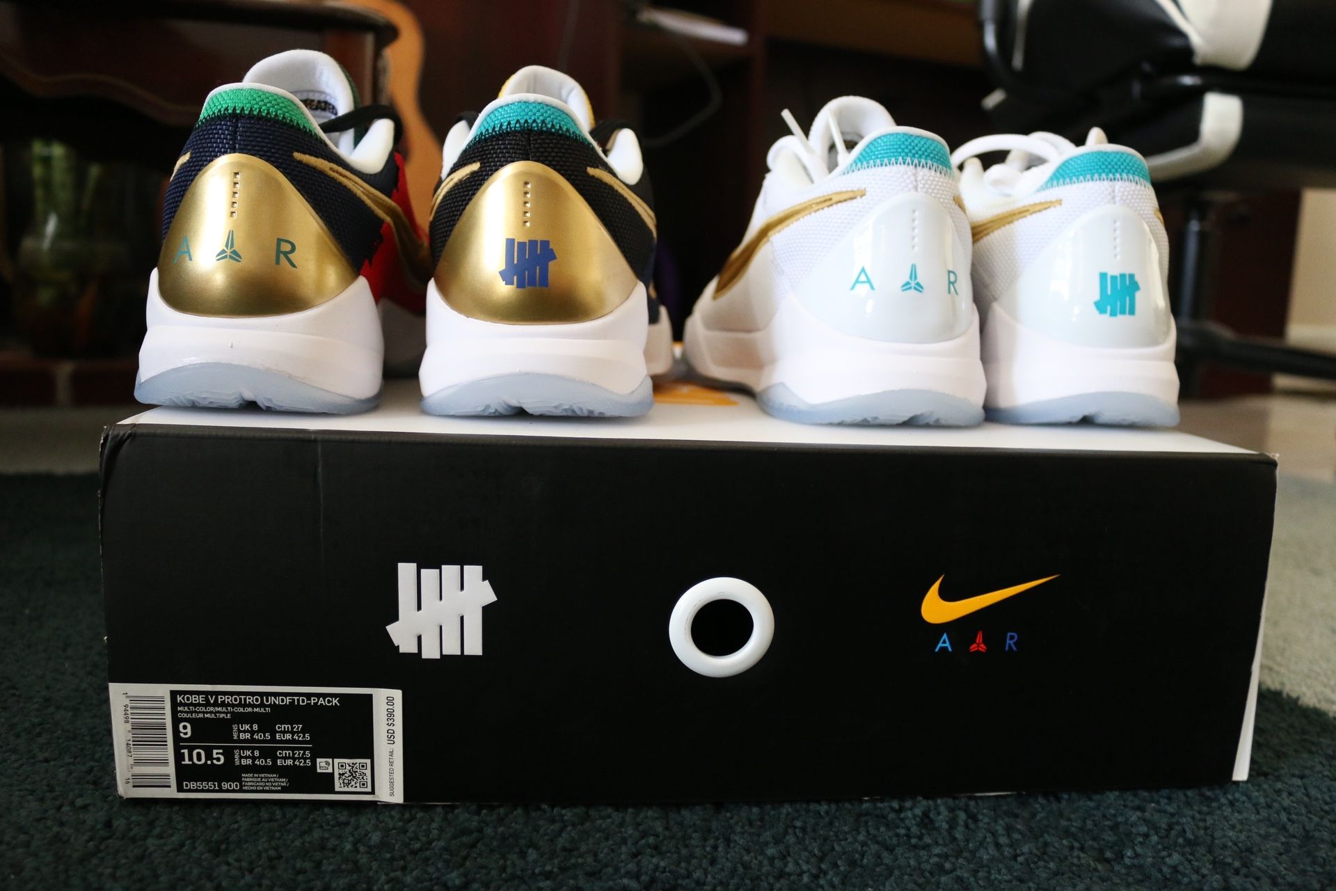 Nike Kobe Protro Undefeated What If Pack New Size