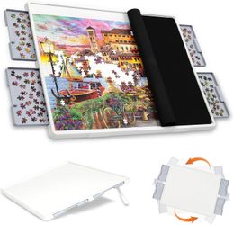 New Rotating Puzzle Board with Drawers