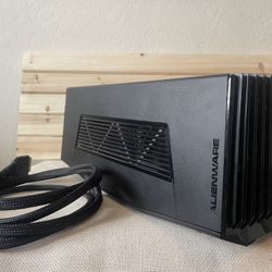 Dell Alienware Z01G Graphics Amplifier w/o Video Card w Data Cable + Power Chord