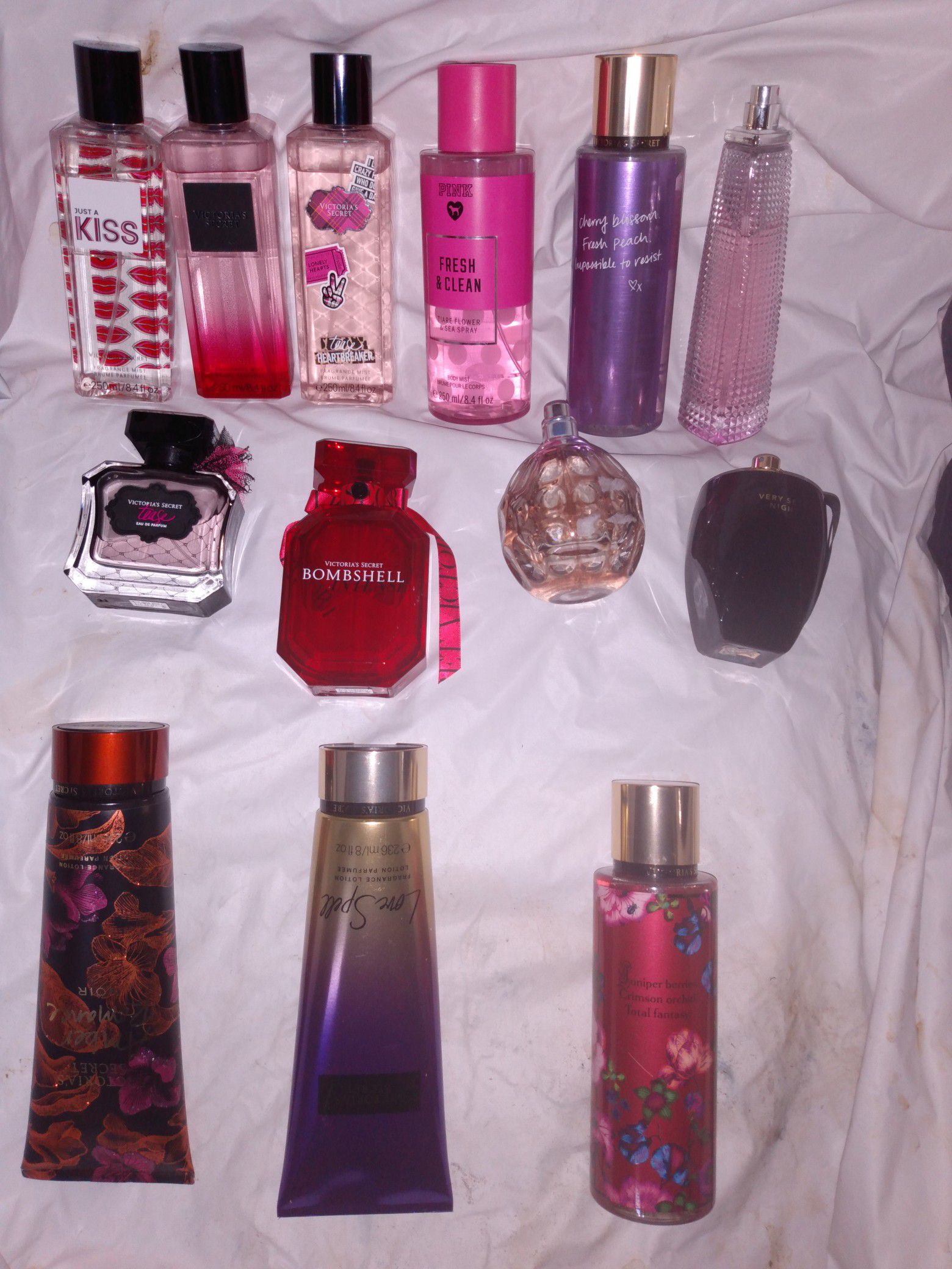 Victoria's Secret, Perfume,body lotion, body mist.