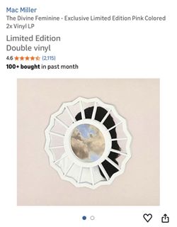 The Divine Feminine - Exclusive Limited Edition Pink Colored 2x Vinyl LP