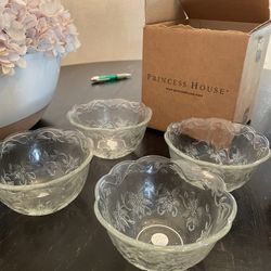4 PRINCESS HOUSE BOWLS PICK UP TODAY 