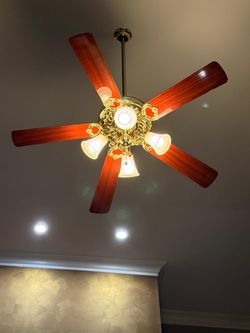 Ceiling Fan - Mahogany