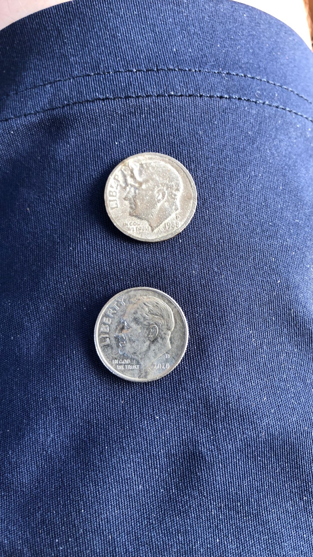 1988 P Liberty Dime