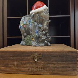 Jungle Cruise Holiday Elephant – Disneyland Trader Sam’s Enchanted Tiki Bar – 1st Edition Disney Tiki Mug