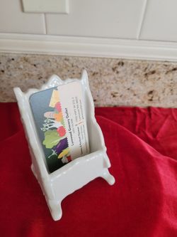 Ceramic Business Card Display/Holder