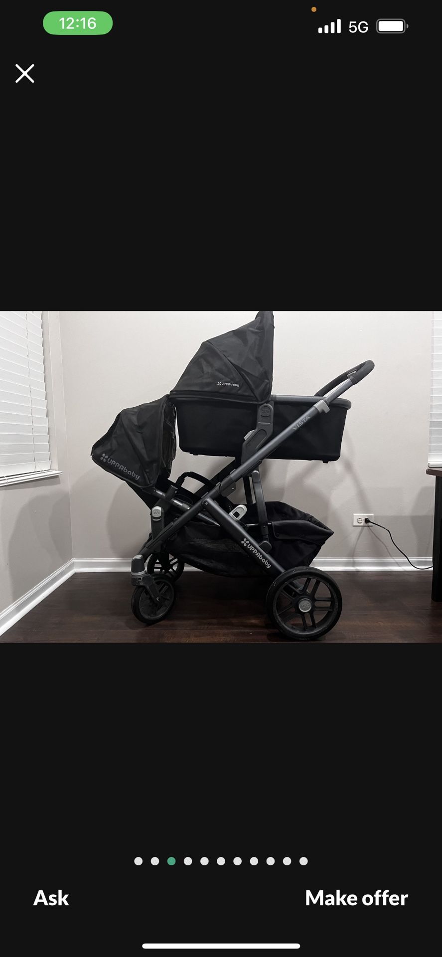 UppaBaby Double Stroller