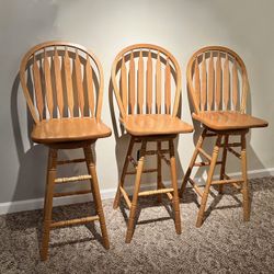 Oak Barstools