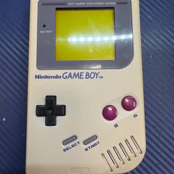 Original Nintendo Gameboy DMG-01 Console System with Tetris Game