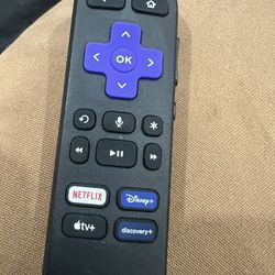 Roku tv remote controls (2)