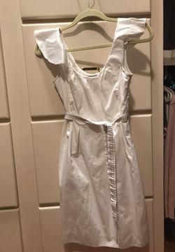 Banana republic white dress