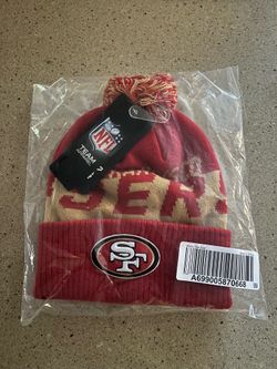 Brand new w/tags NFL Officially Licensed Unisex 49ers San Francisco beanie hat one size