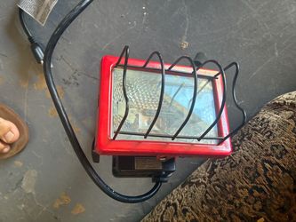 Red Halogen Work Light Flood Light