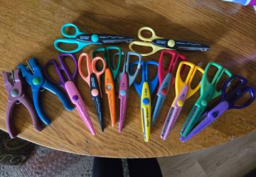 Fiskars Paper Edgers Decorative Scissors Lot