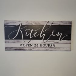Canvas Kitchen Decor 