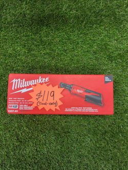 Milwaukee M12 3/8" Cordless Ratchet Tool Only