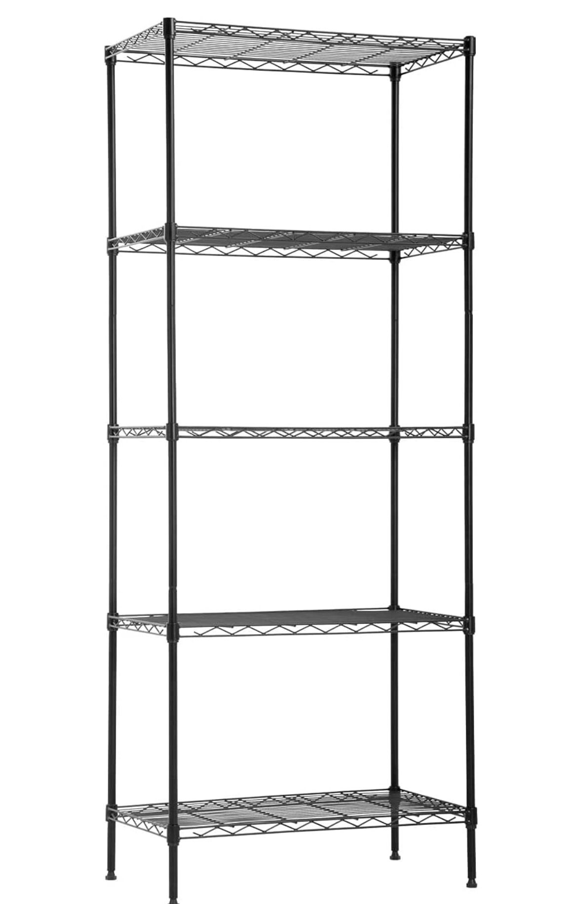 Moving Sale!! Wire Rack - 5 Shelf Storage Unit - Heavy Duty