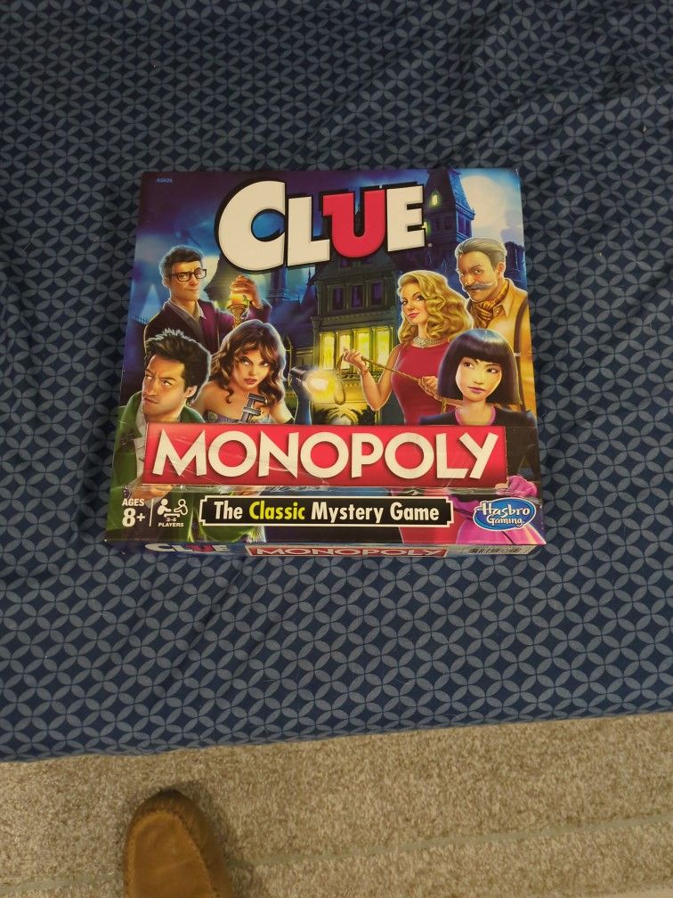 Clue And Monopoly Games