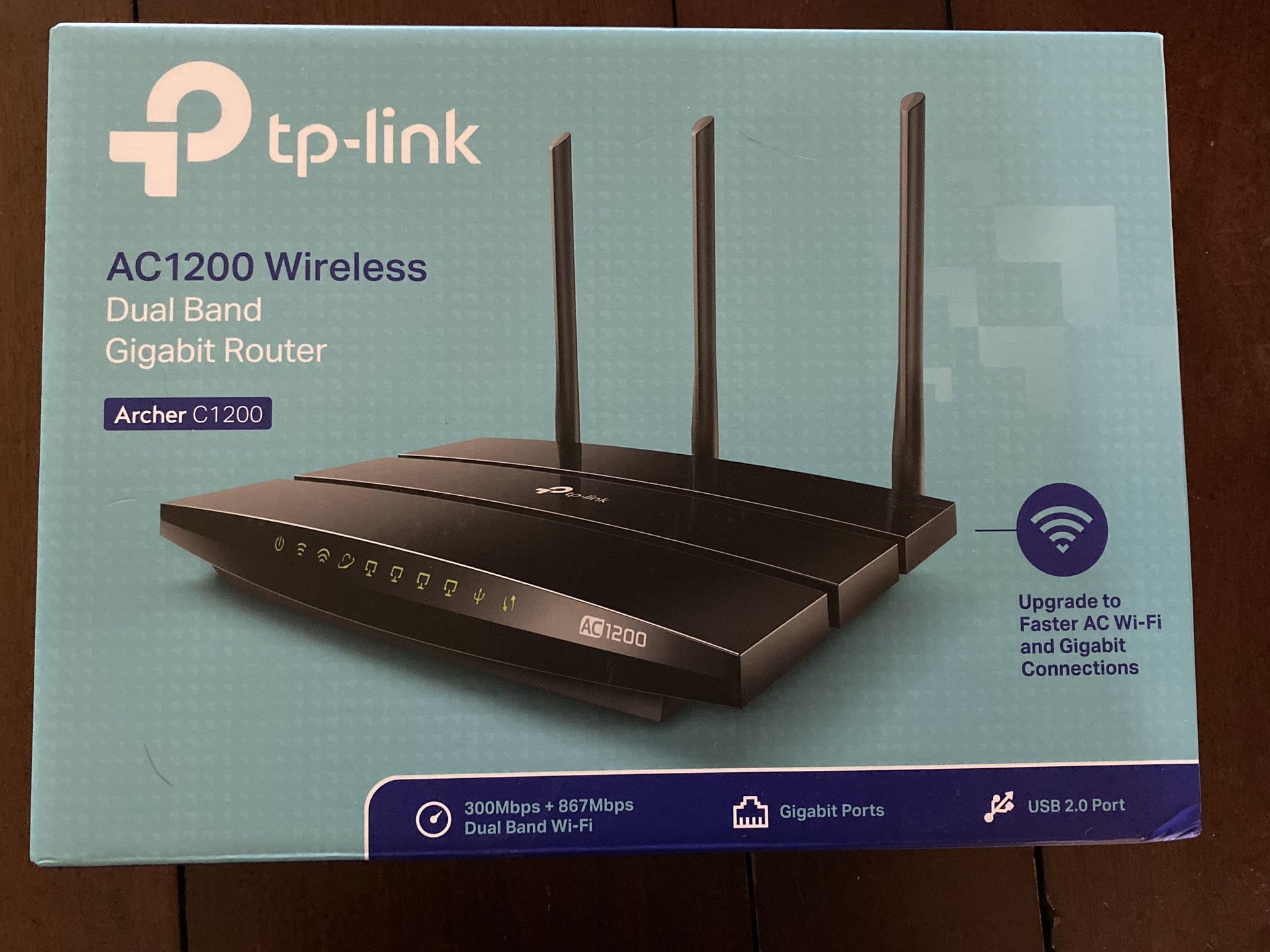 TP-Link AC1200 Gigabit Smart WiFi Router - 5GHz Gigabit Dual Band Wireless Internet Router