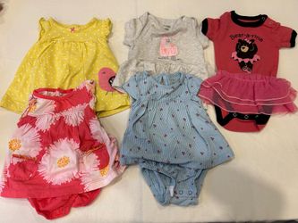 Baby girl onesie bundle 6 months