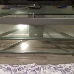 Glass Table TV Stand