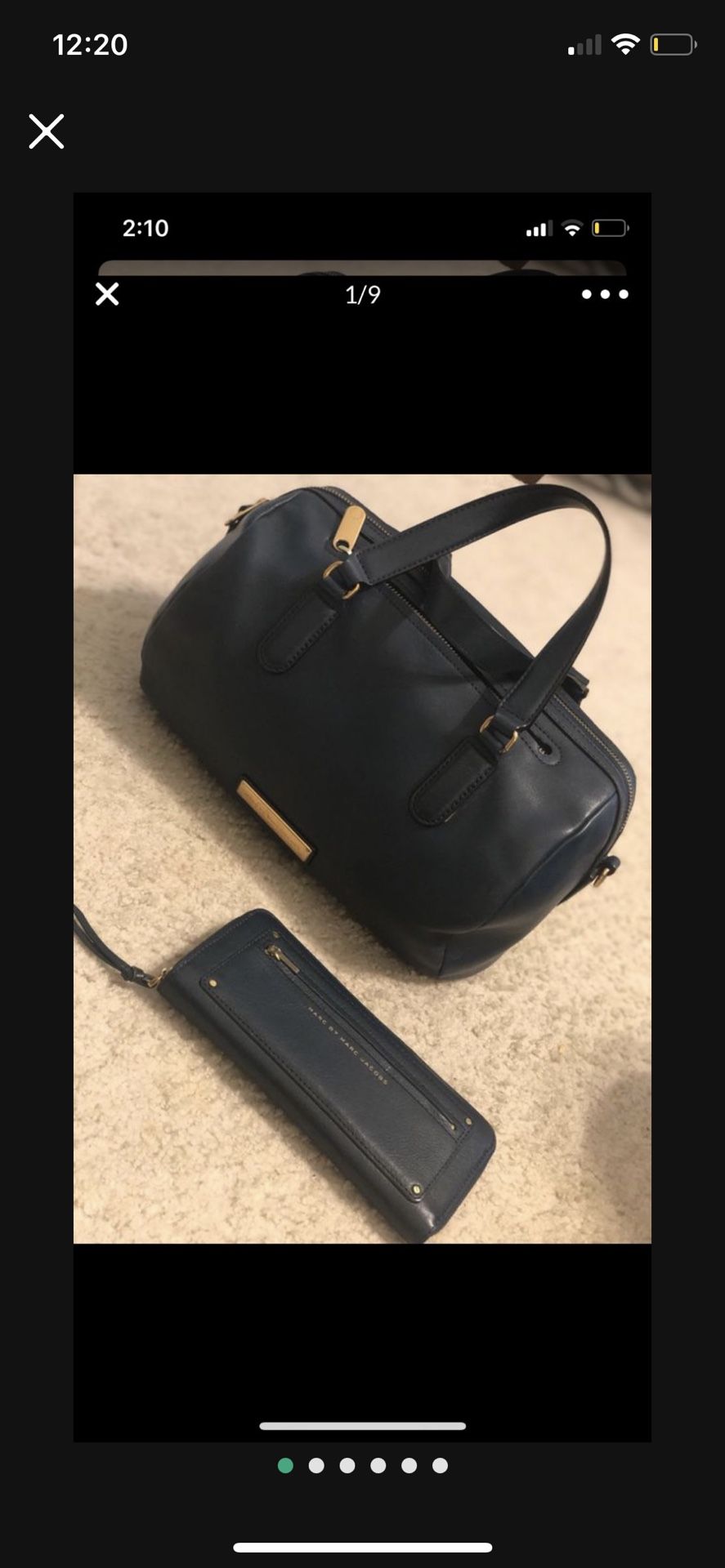 Marc Jacob’s Bag With Matching Wallet