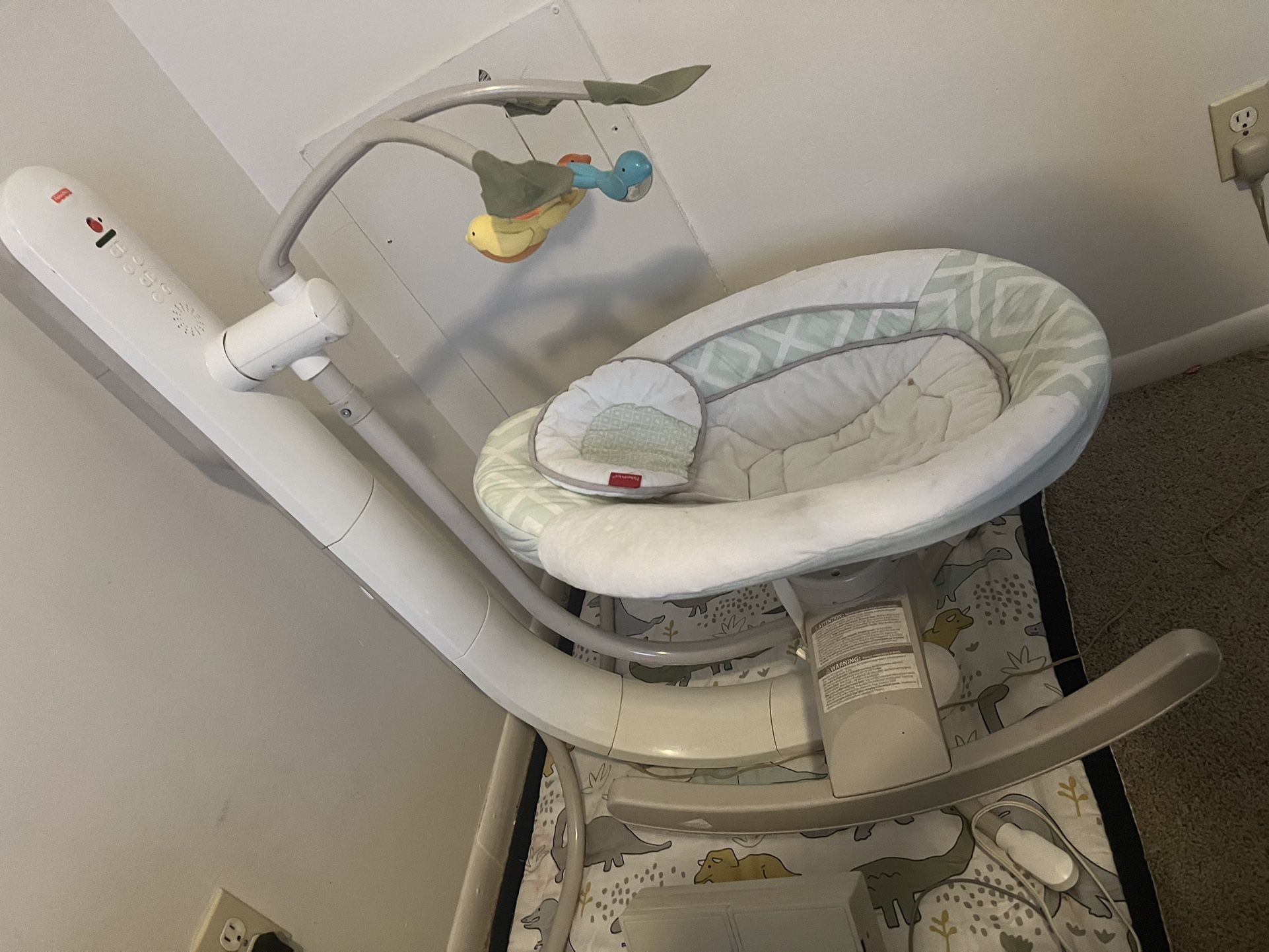 fisher price baby swing