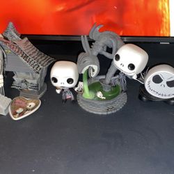 Nightmare Before Christmas Figurine (glow In The Dark)