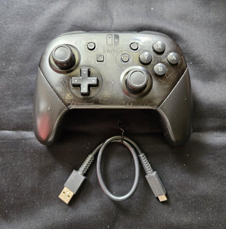 Black Nintendo Switch Wireless Pro Controller