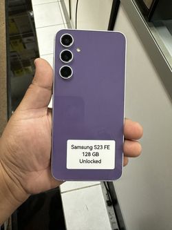Samsung S23FE 128GB Unlocked Cash Or $50 Down 