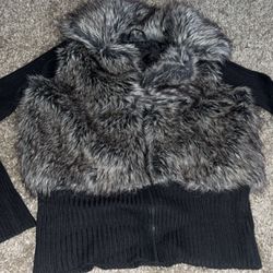Women’s Black Fur Jacket 