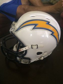 Chargers mini helmet